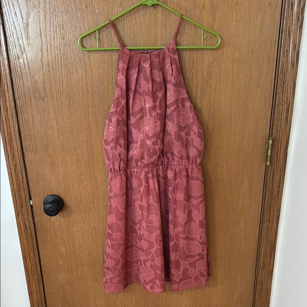 Blue Rain Dusty Pink Dress